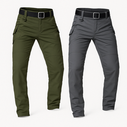 kit de 2 zapatillas de cuero para hombre + regalo: 2 pantalones militares | PROMOCIÓN ESPECIAL 30 AÑOS - ENVÍO GRATIS